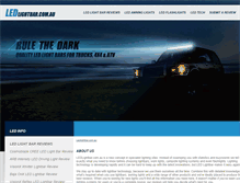 Tablet Screenshot of ledlightbar.com.au